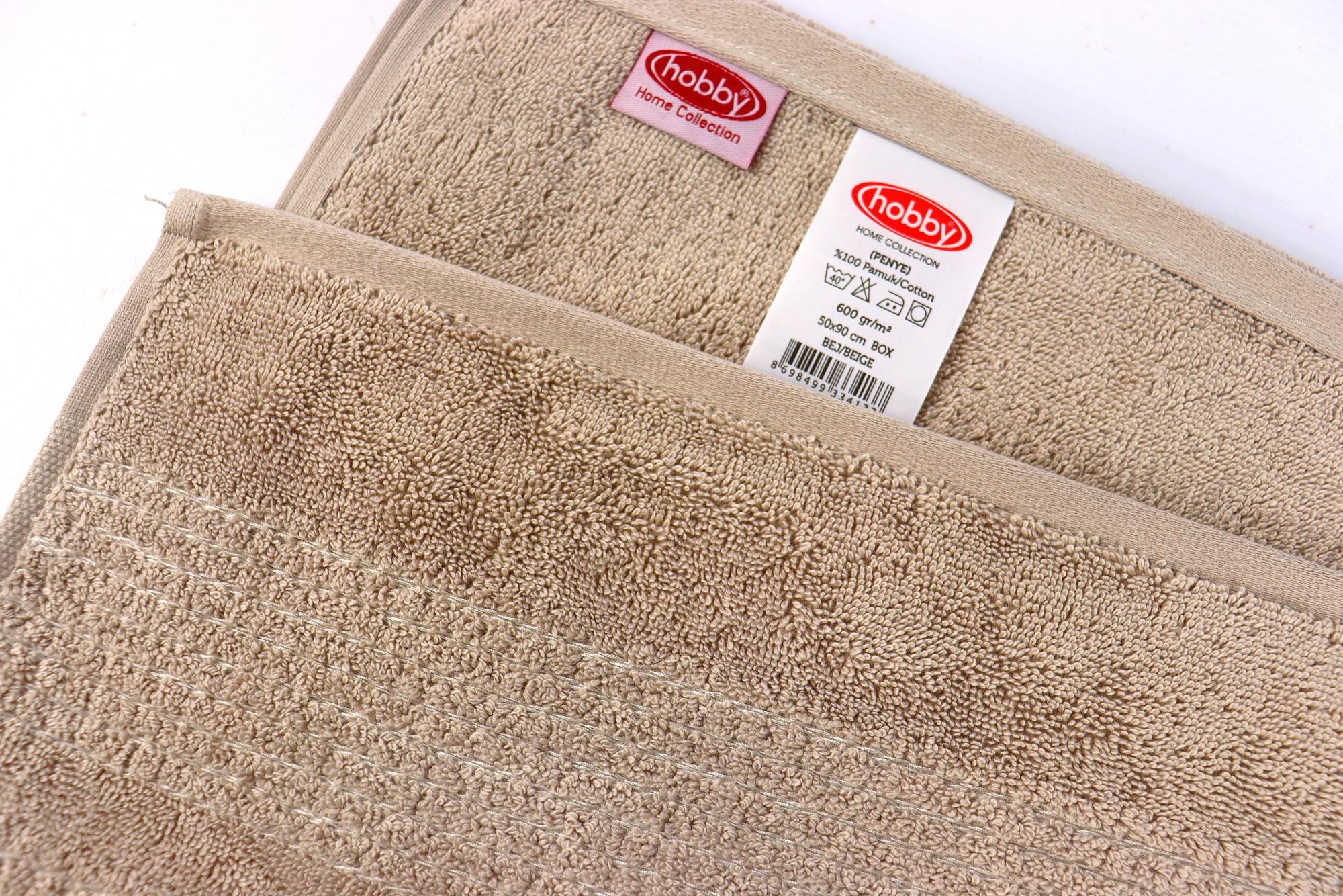 Рушник Box 600 г/м2 50х90 см Бежевий - фото 7 Рушник Box 600 г/м2 50х90 см Бежевий - фото 7