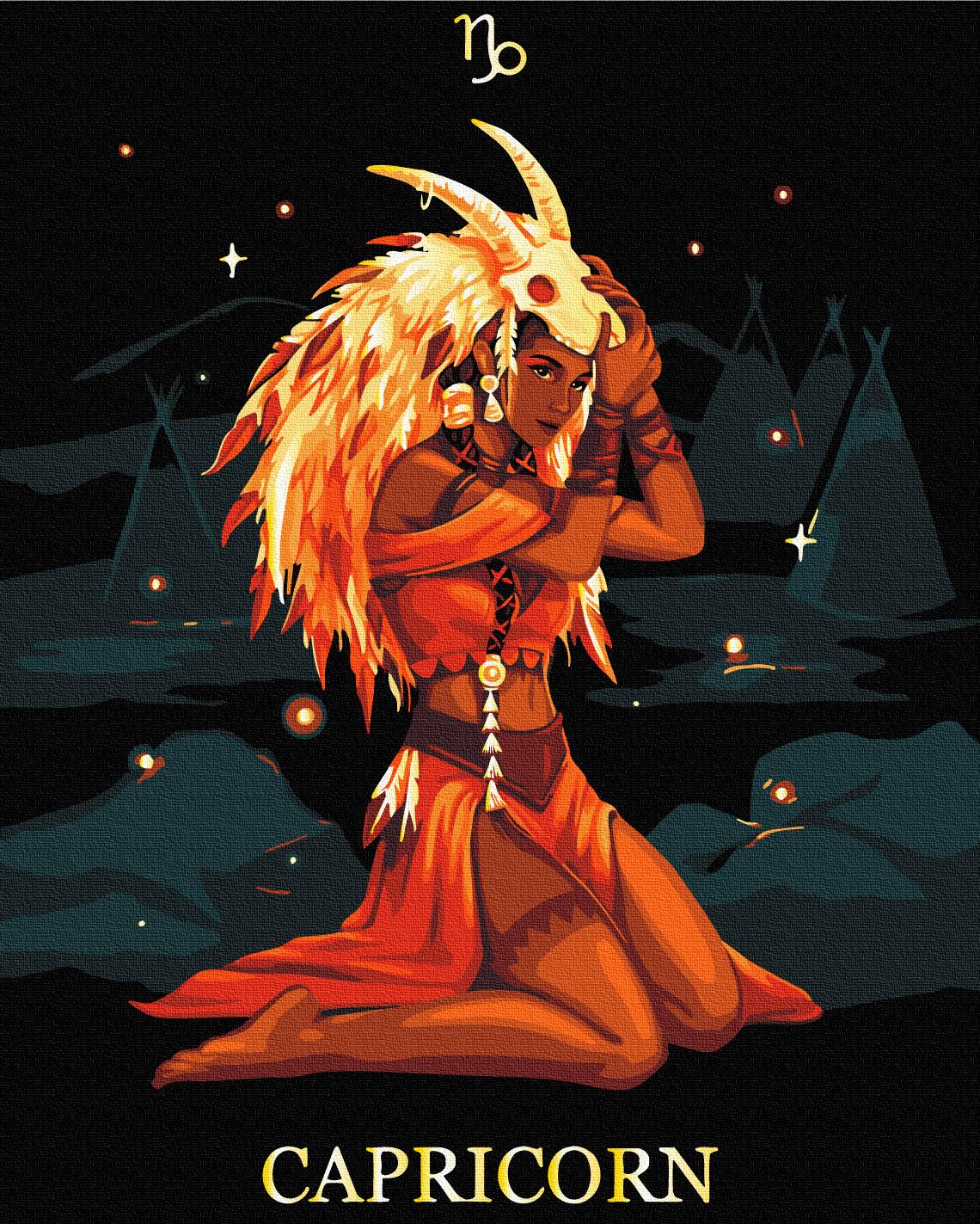 Картина по номерам Brushme Козерог 40x50 см (BSB0044)