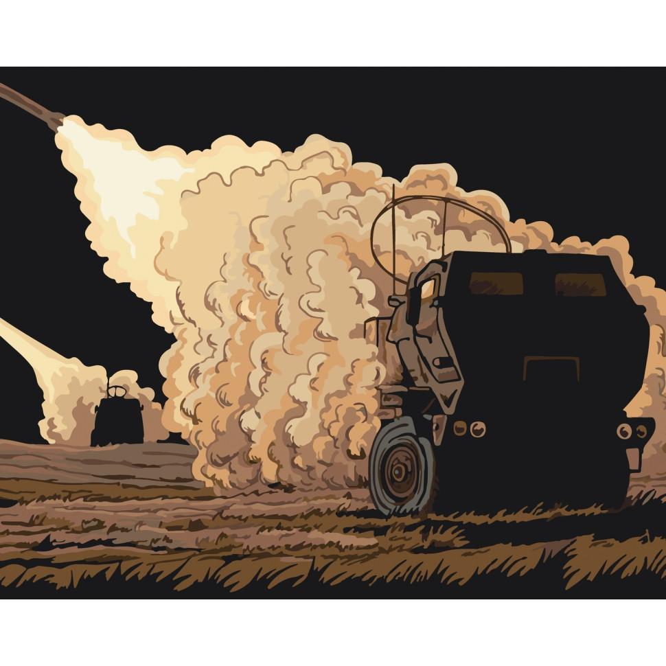 Картина по номерам Bambi Оборона Украины 40х50 см (10594-NN)