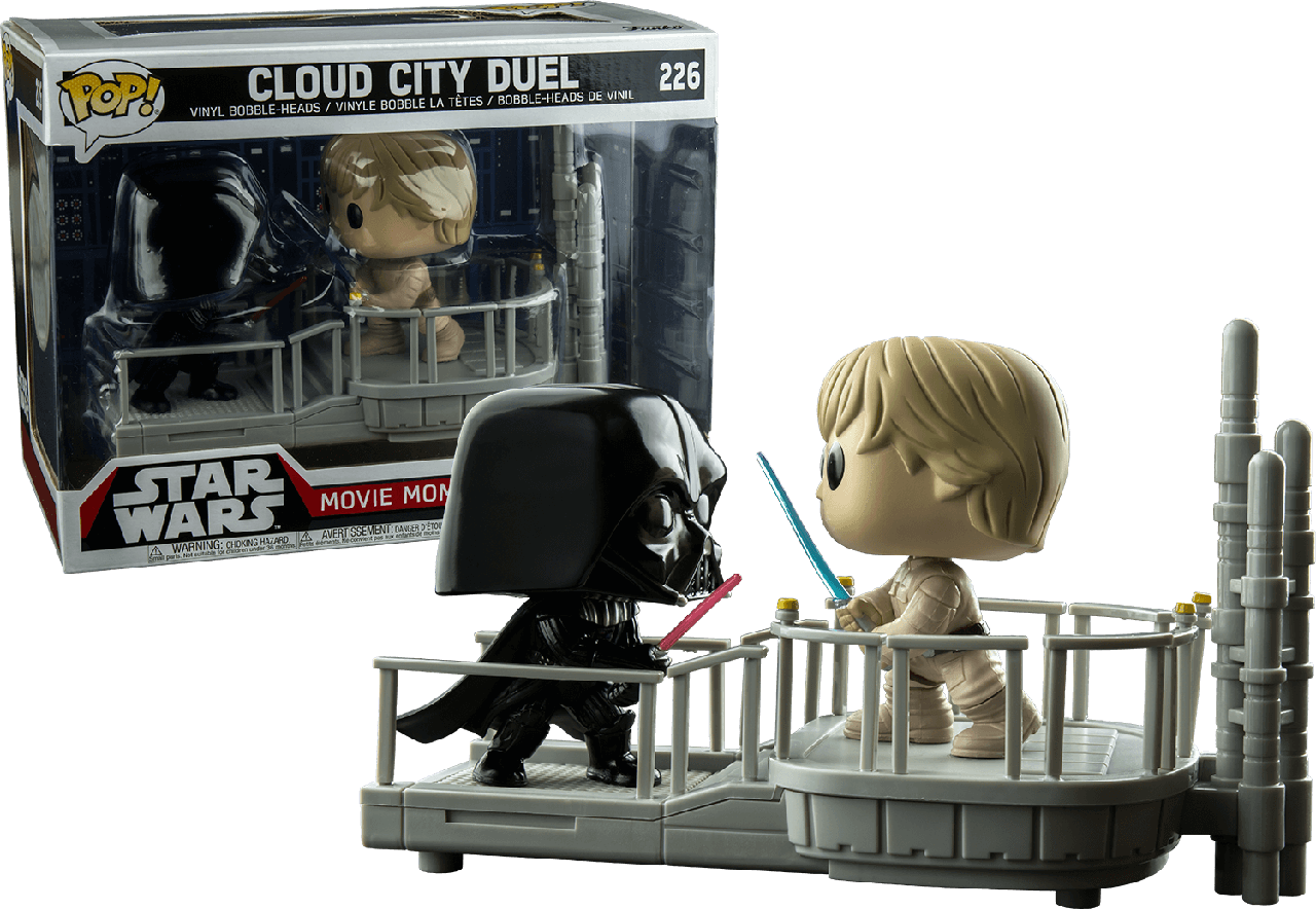 Набір фігурок Funko Pop Luke vs Darth Vader Star Wars 10 см (SW DL226) - фото 2