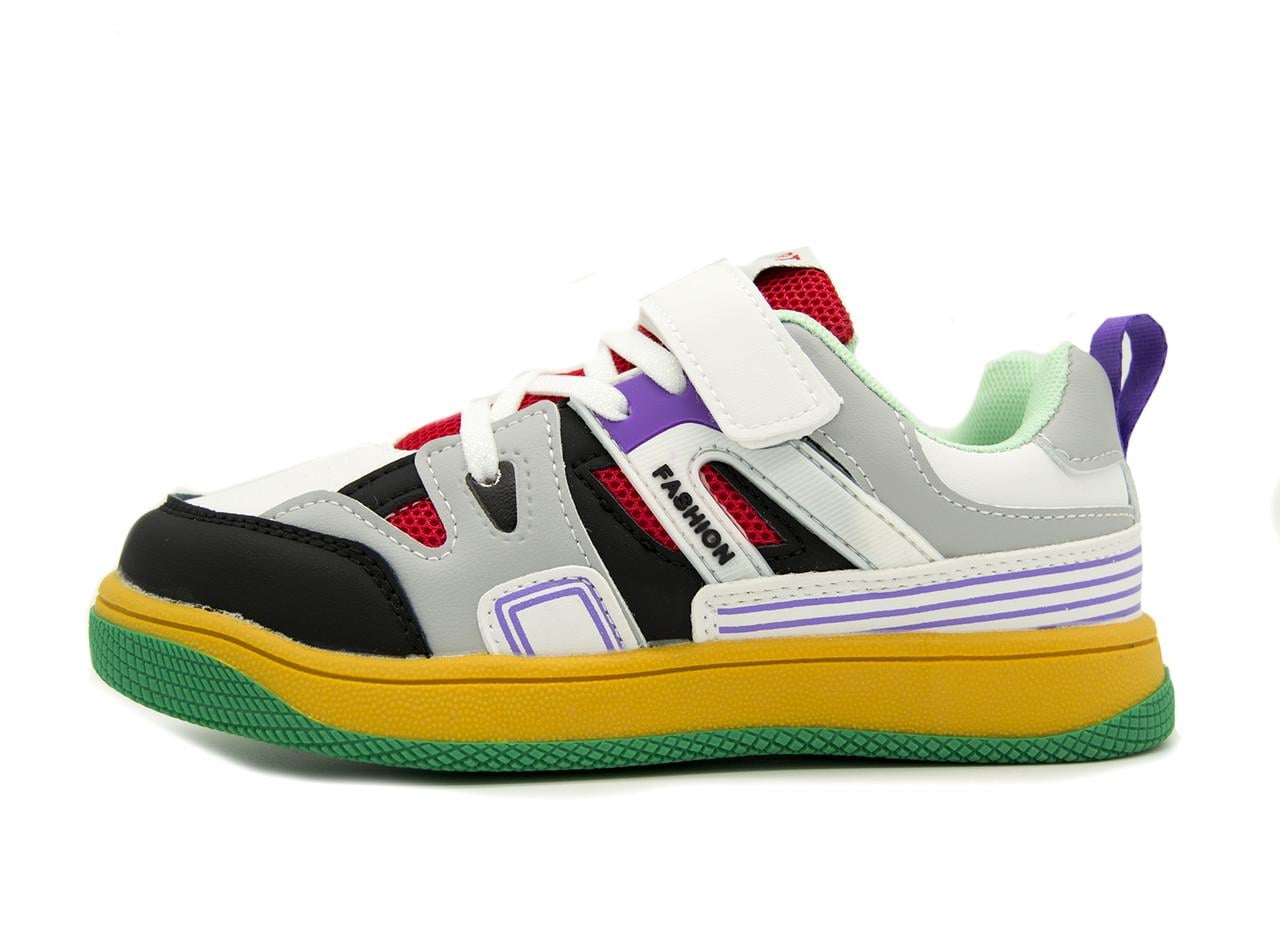 Кроссовки для мальчика Paliament PB16-1 р. 31 18,5 см Серый/Зеленый (1751012438)