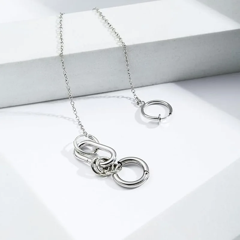 Пірсинг обманка для губ і сережка на вухо (2785970169)