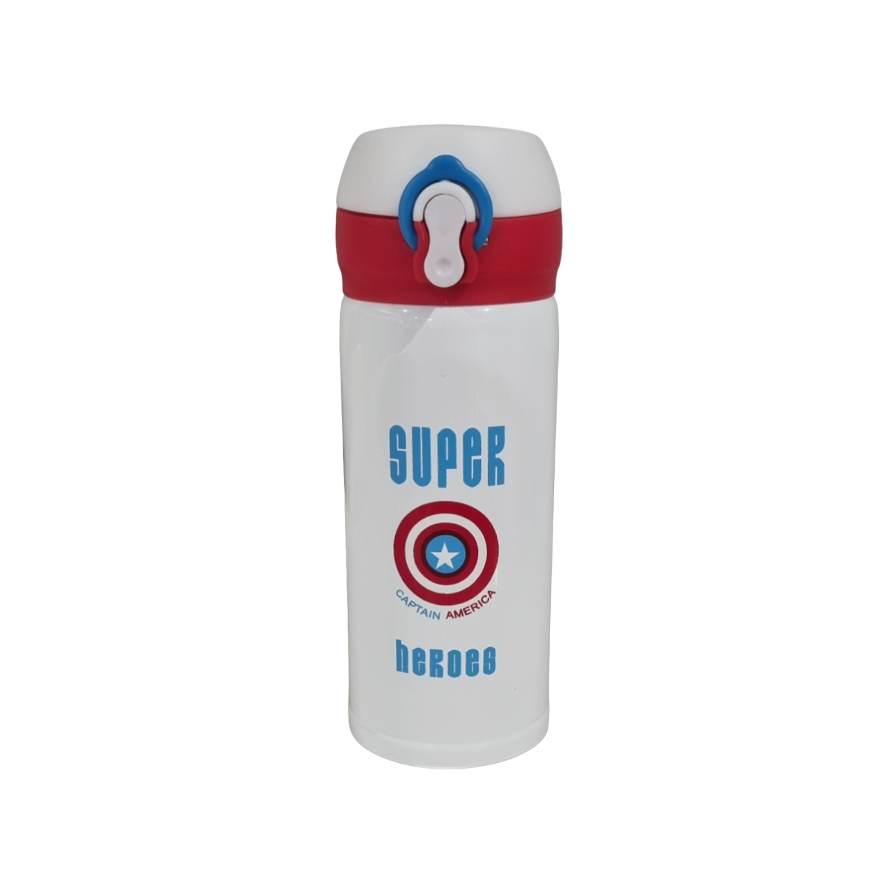 Детский термос с поилкой Капитан Америка 350 мл (01_P0202022154)
