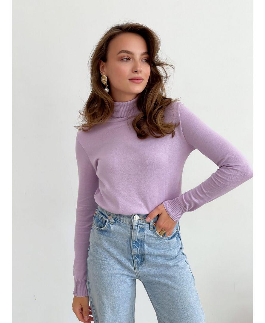 Джемпер ART KNIT M Бузковий (27042) - фото 1 Джемпер ART KNIT M Бузковий (27042) - фото 1