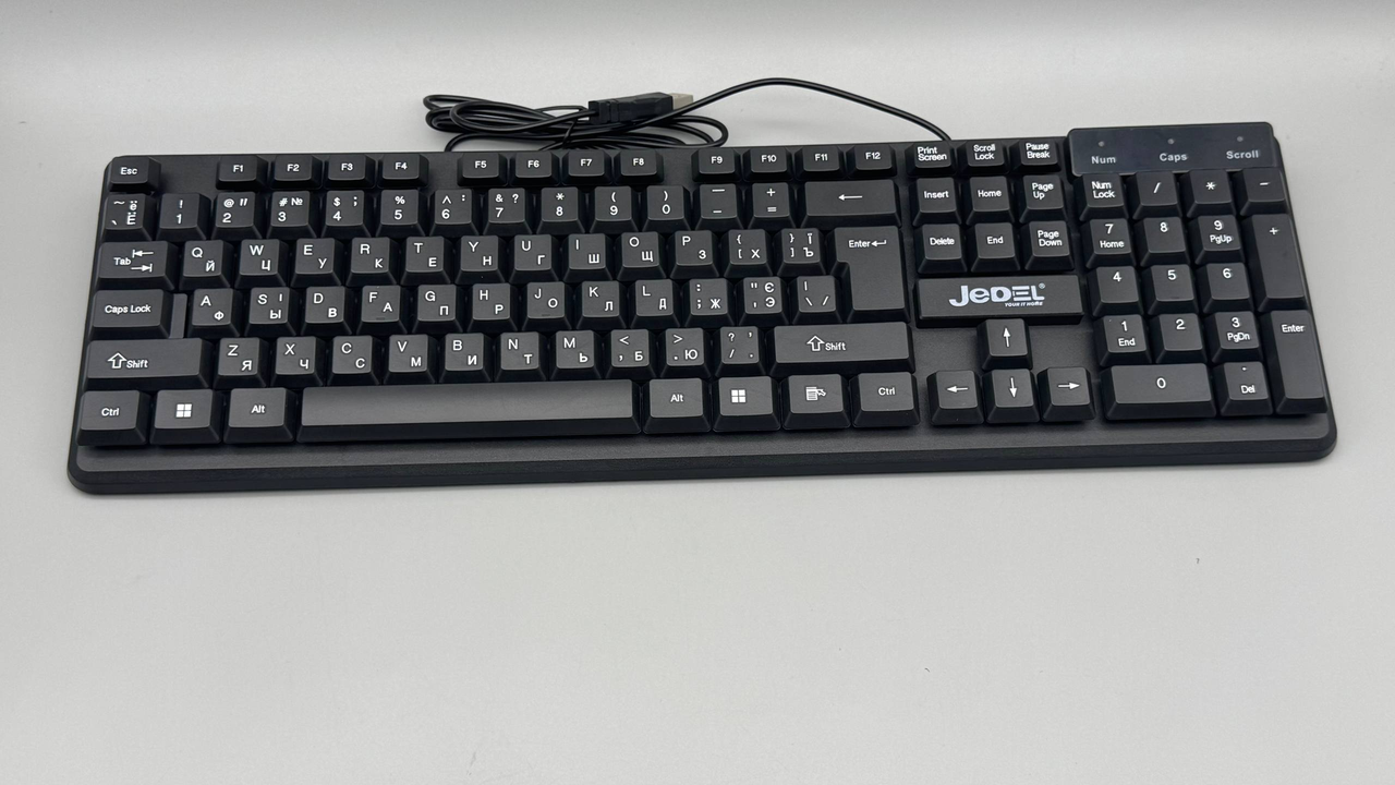 Комплект Jedel G18 проводная клавиатура и мышь USB Комплект Jedel G18 проводная клавиатура и мышь USB
