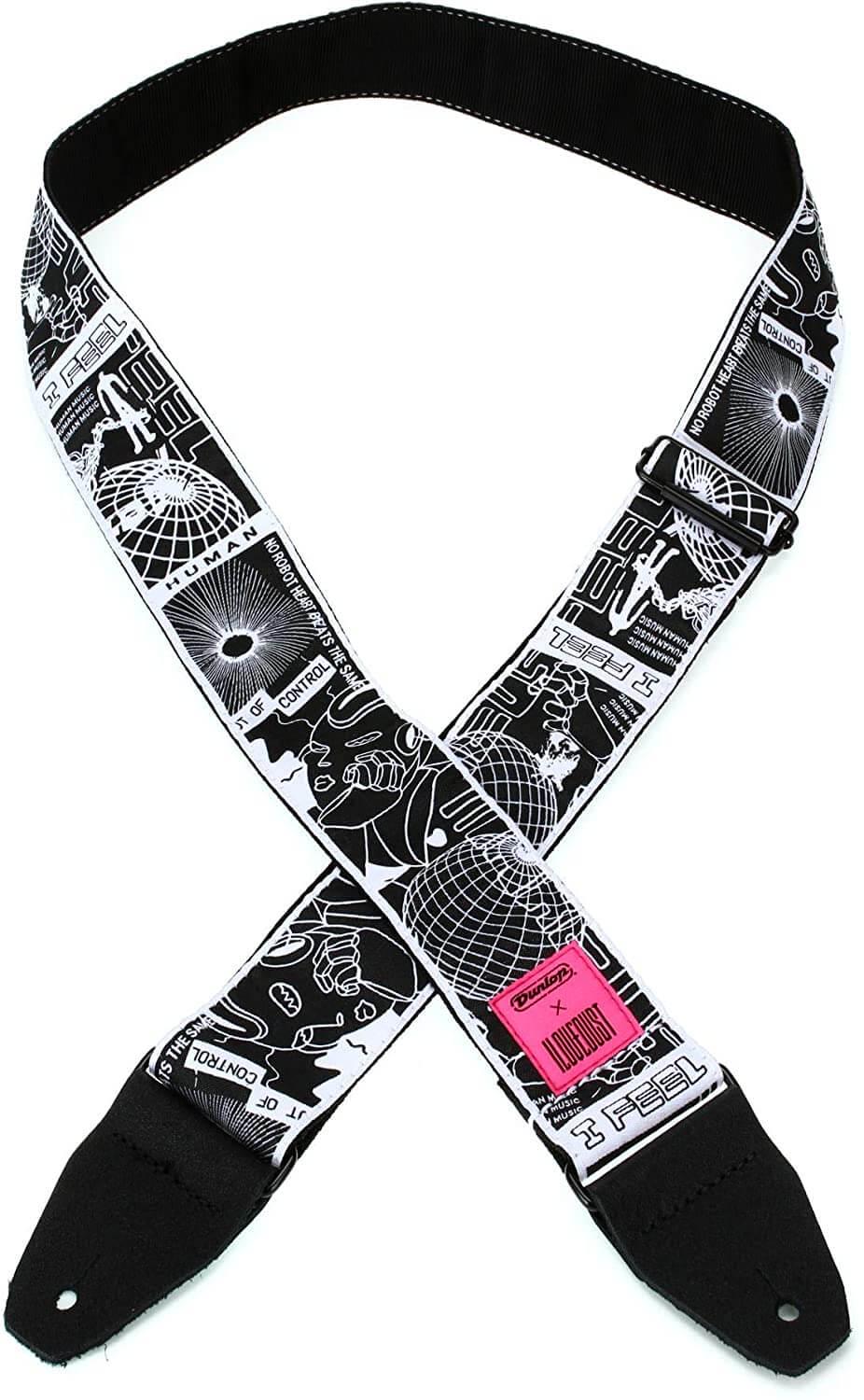 Ремень гитарный Dunlop ILD11 2" I Love Dust Robot Heart (126525) - фото 3