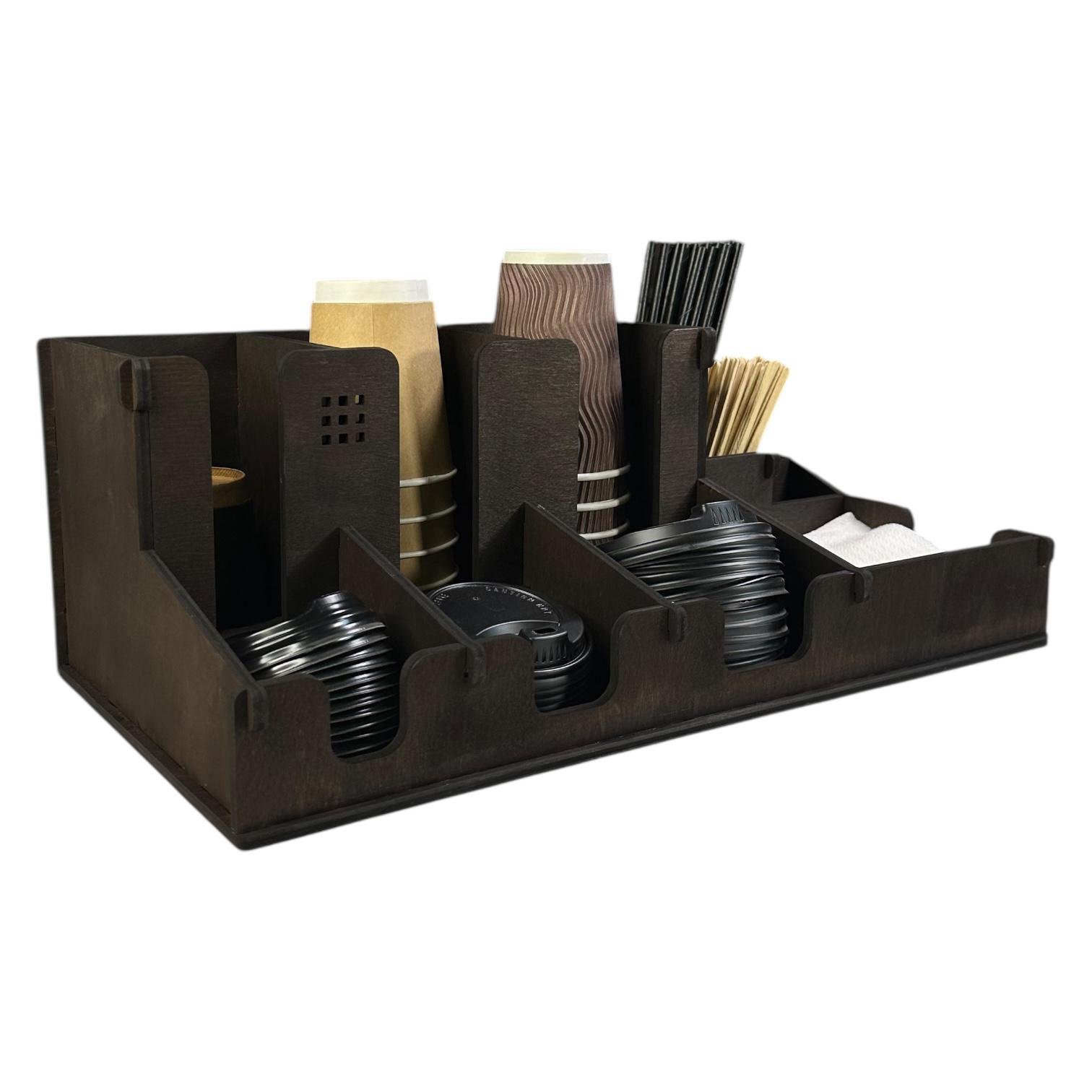 Органайзер кавовий дерев’яний Barista Maxi 3X Палісандр (WN-006) - фото 2