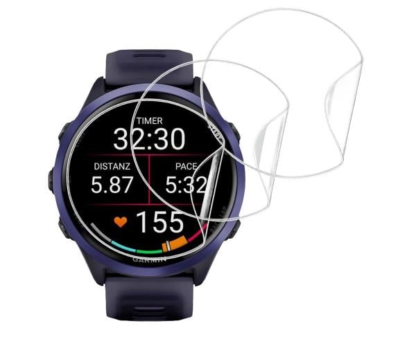 Пленка гидрогелевая Hydrogel Film для Garmin Forerunner 570 47 мм 6 шт. Transparent