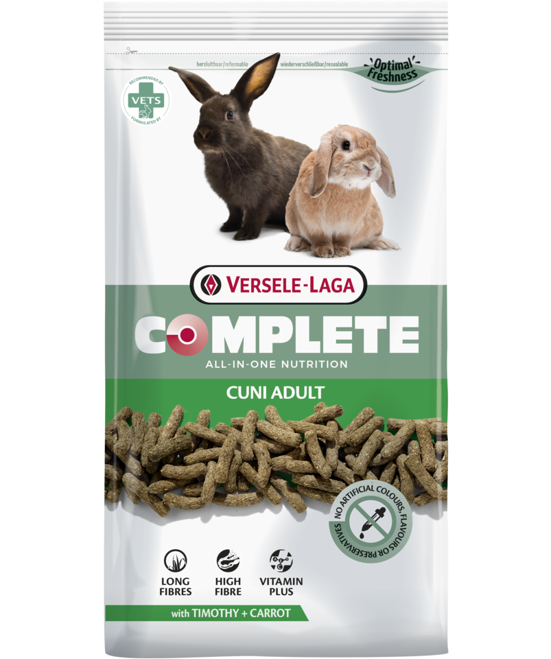 Корм сухой Versele-Laga Complete Cuni для взрослых кроликов 3 кг (27733002)