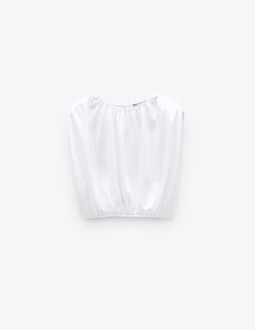 Футболка Zara M Белый (4770016250)