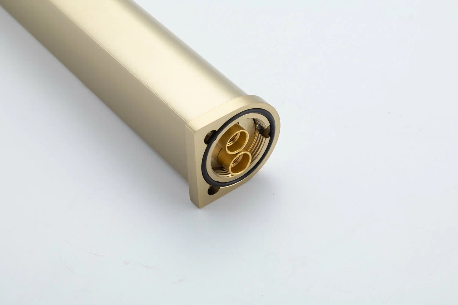 Смеситель для умывальника высокий Gappo G1010-23 Золотой сатин (1055618) - фото 7