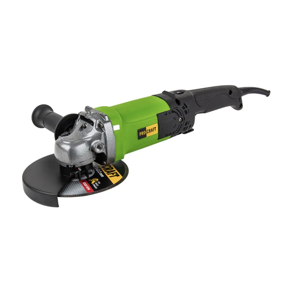 Углошлифовальная машина болгарка ProСraft PW2200ES 180 мм 1400 Вт - фото 2 Углошлифовальная машина болгарка ProСraft PW2200ES 180 мм 1400 Вт - фото 2
