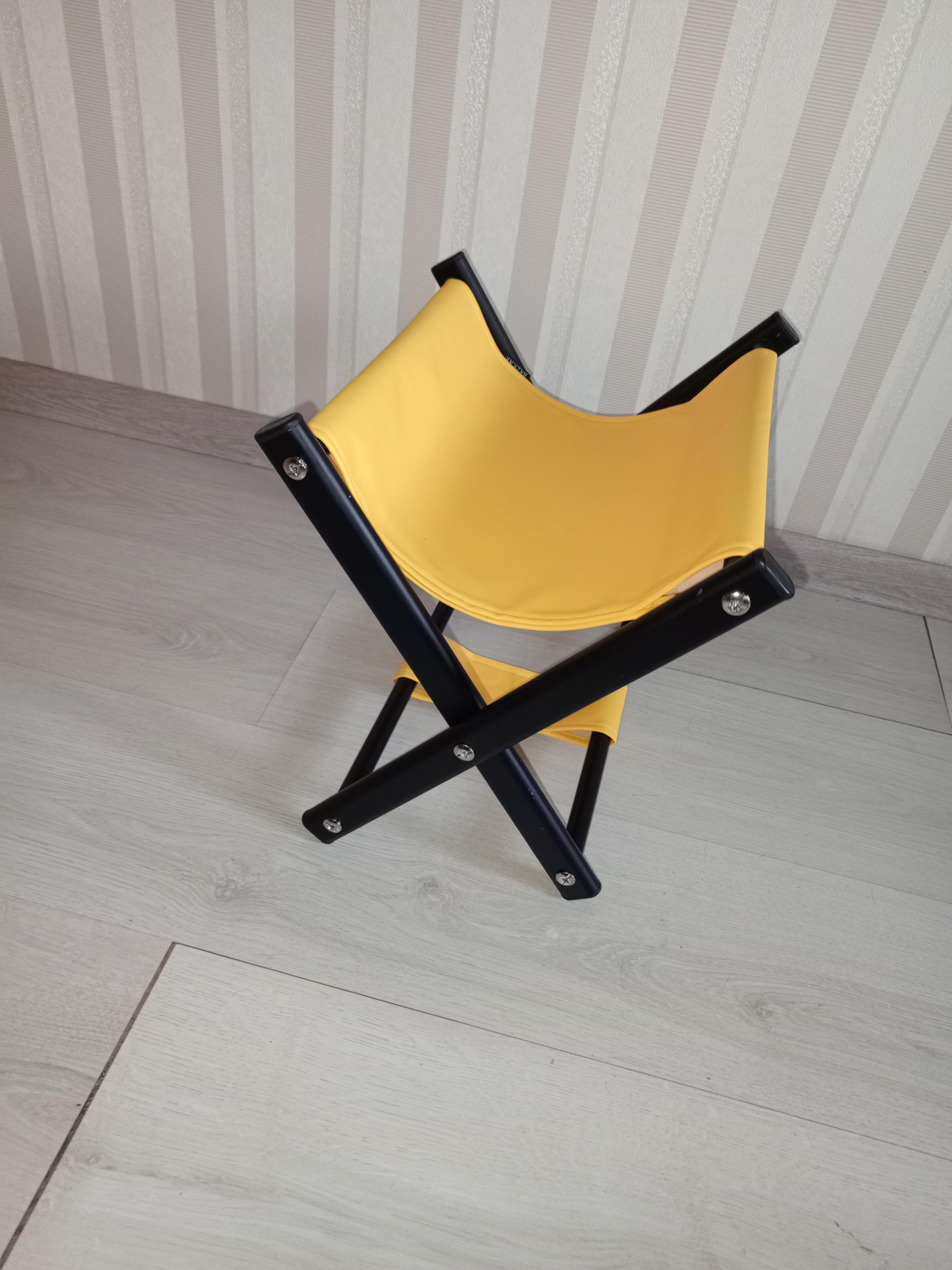 Підставка для сумки висота 31 см Жовтий/Чорний - фото 8