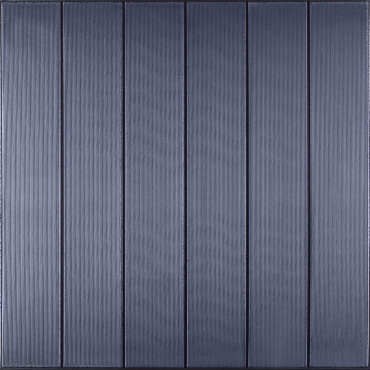 Панель самоклеящаяся 3D Дерево 700x700x5 мм Серебряный