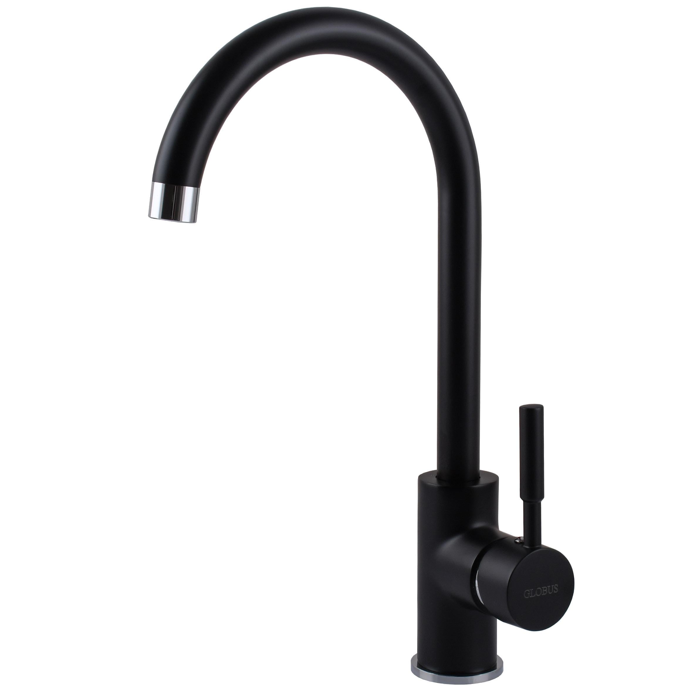 Смеситель для кухни Globus Lux LAZER GLLR-0203S-BB (000018460) Смеситель для кухни Globus Lux LAZER GLLR-0203S-BB (000018460)
