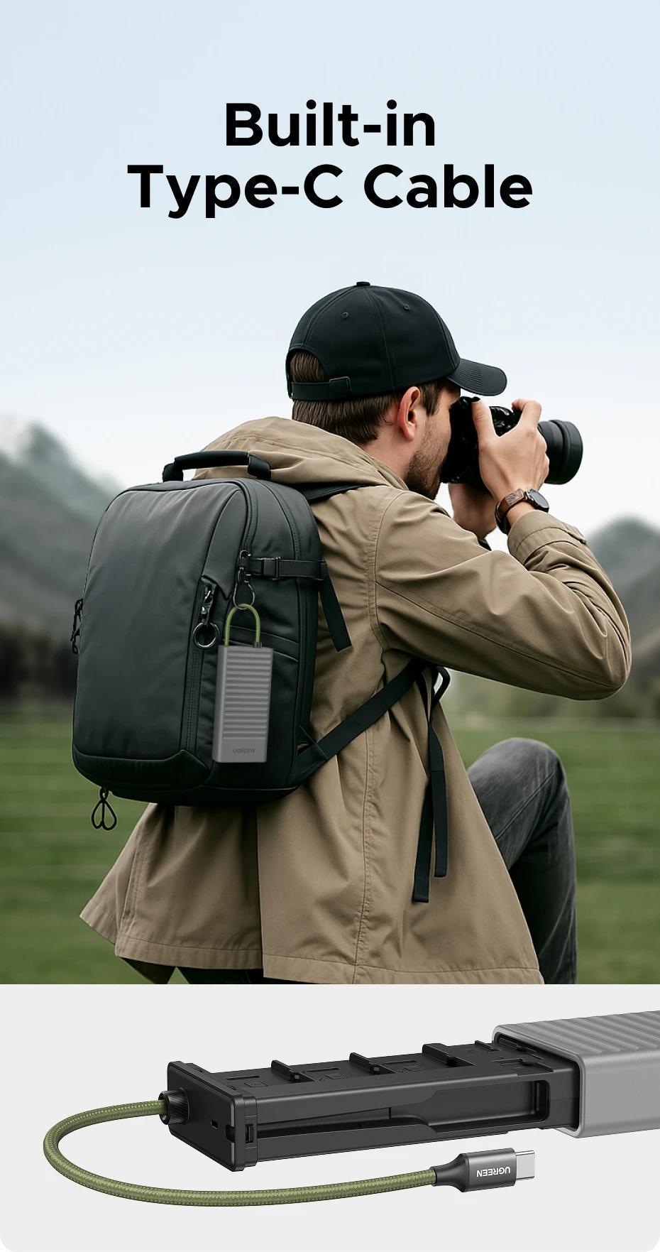 Кейс для карт Ugreen USB 3.0 (5 Сірий (55899) - фото 4 Кейс для карт Ugreen USB 3.0 (5 Сірий (55899) - фото 4