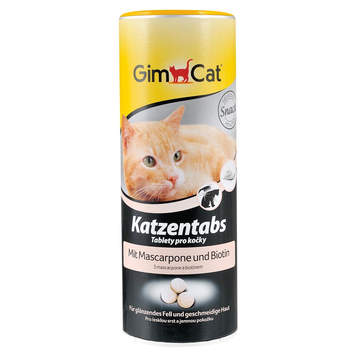 Витамины для кошек GimCat Tabs с маскарпоне и биотином 425 г (408064/419084) Витамины для кошек GimCat Tabs с маскарпоне и биотином 425 г (408064/419084)