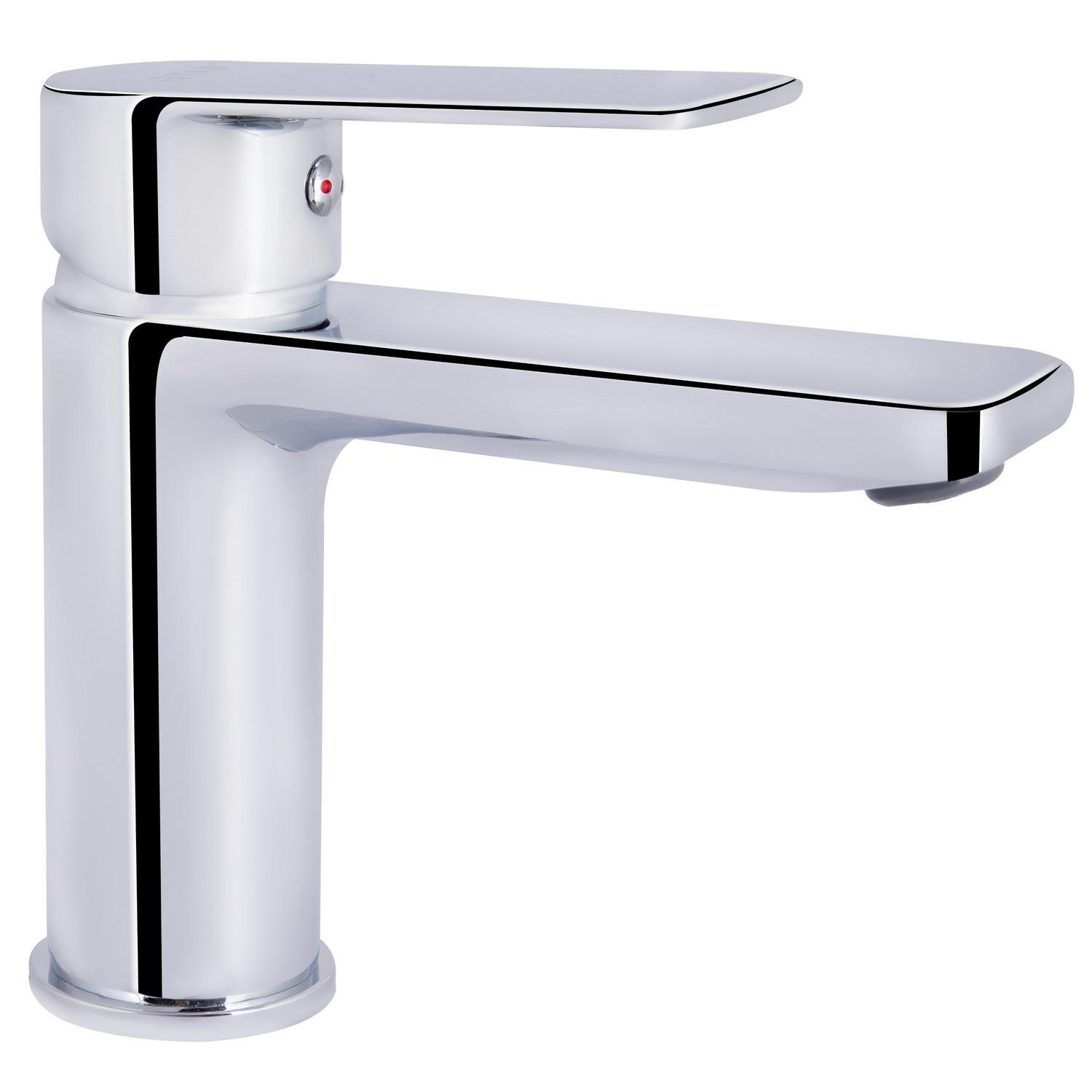 Змішувач для умивальника Q-tap Aries QTARI270CRM45557 одноважільний Хром (235757)