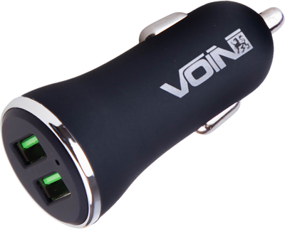Прикуриватель Voin 1-1/2USB 3,1A C-45312Q 45W 2PD 12/24V (27002668)