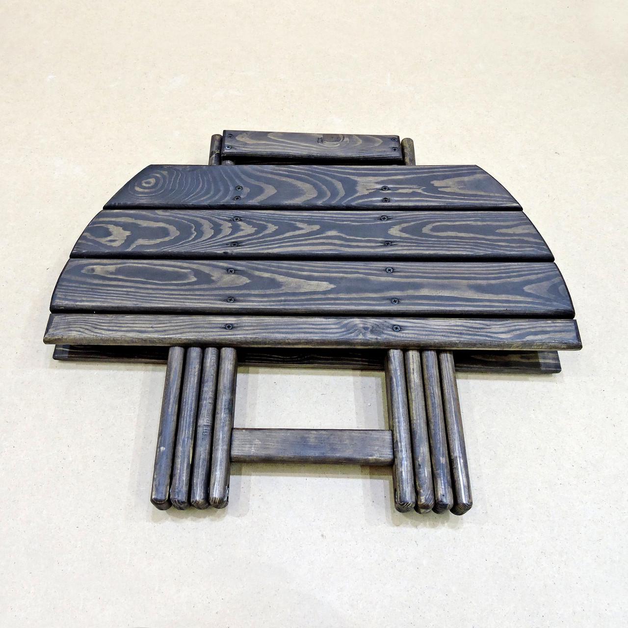 Столик раскладной из дерева Торенс Мокко (СУН-001010) - фото 5