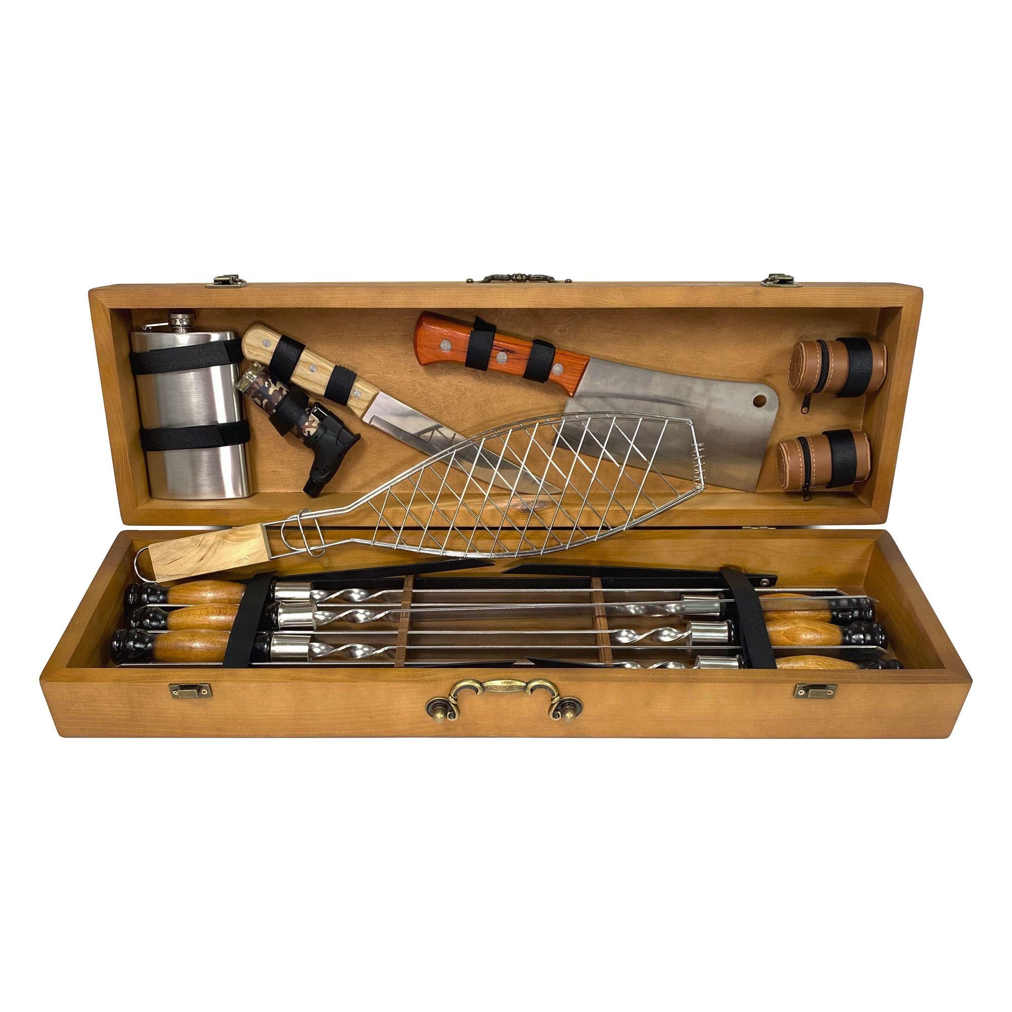 Подарочный набор Jooki Мастер BBQ темный (10166)