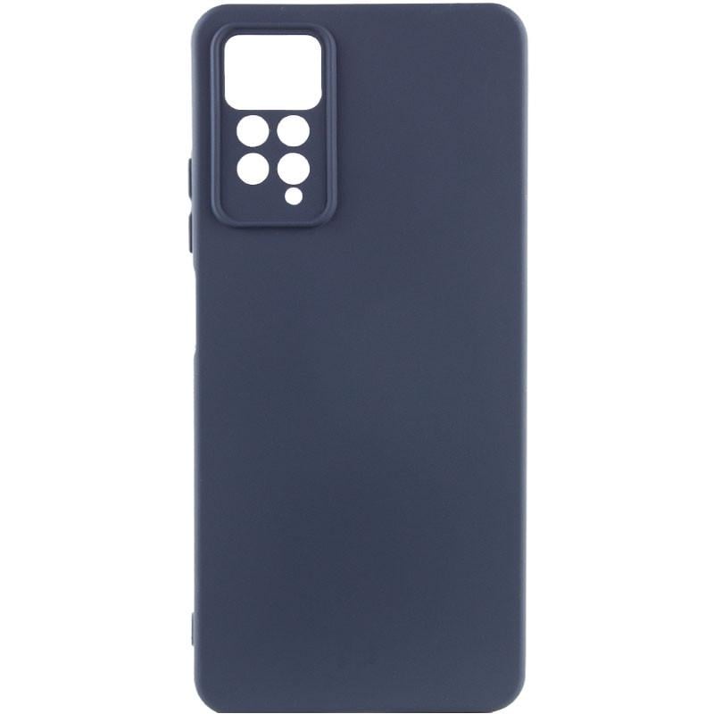 Противоударный Чехол Silicone Cover Lakshmi Full Camera (A) для Xiaomi Redmi Note 11 Pro 4G/5G / 12 Pro 4G Синий / Midnight Blue