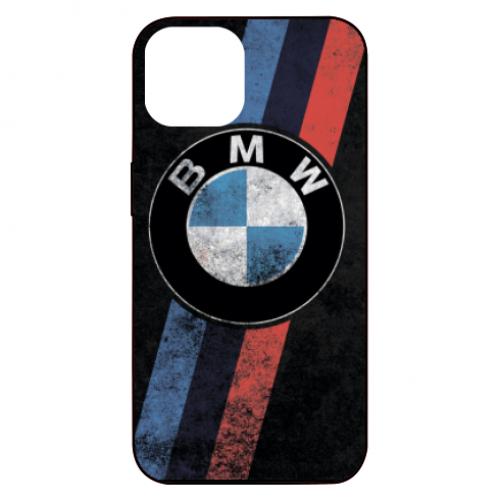 Чехол для iPhone 13 BMW grunge logo