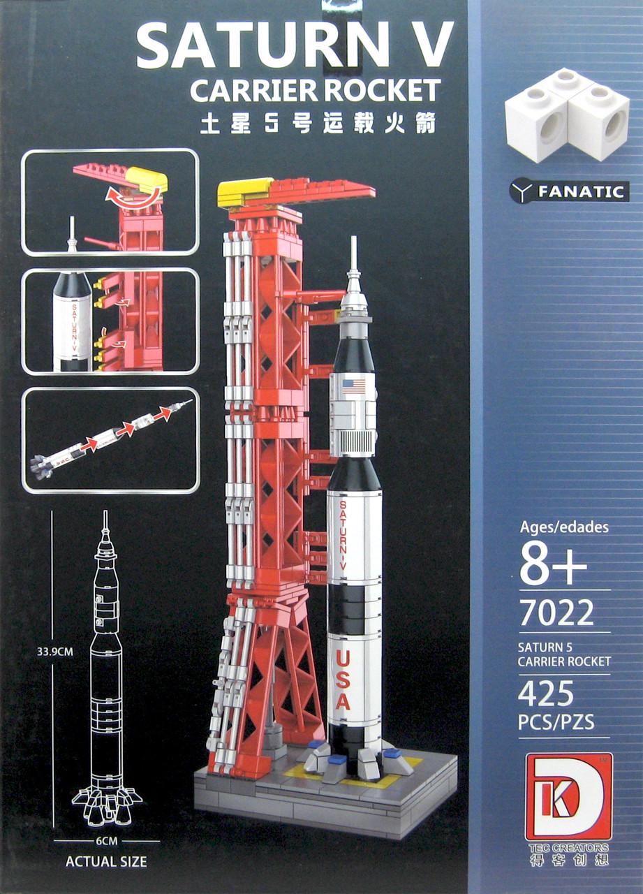 Конструктор DK Tec Creators Ракета-носій Saturn V 425 деталей - фото 2