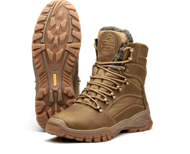 Ботинки мужские зимние на меху р. 38 Койот - фото 3