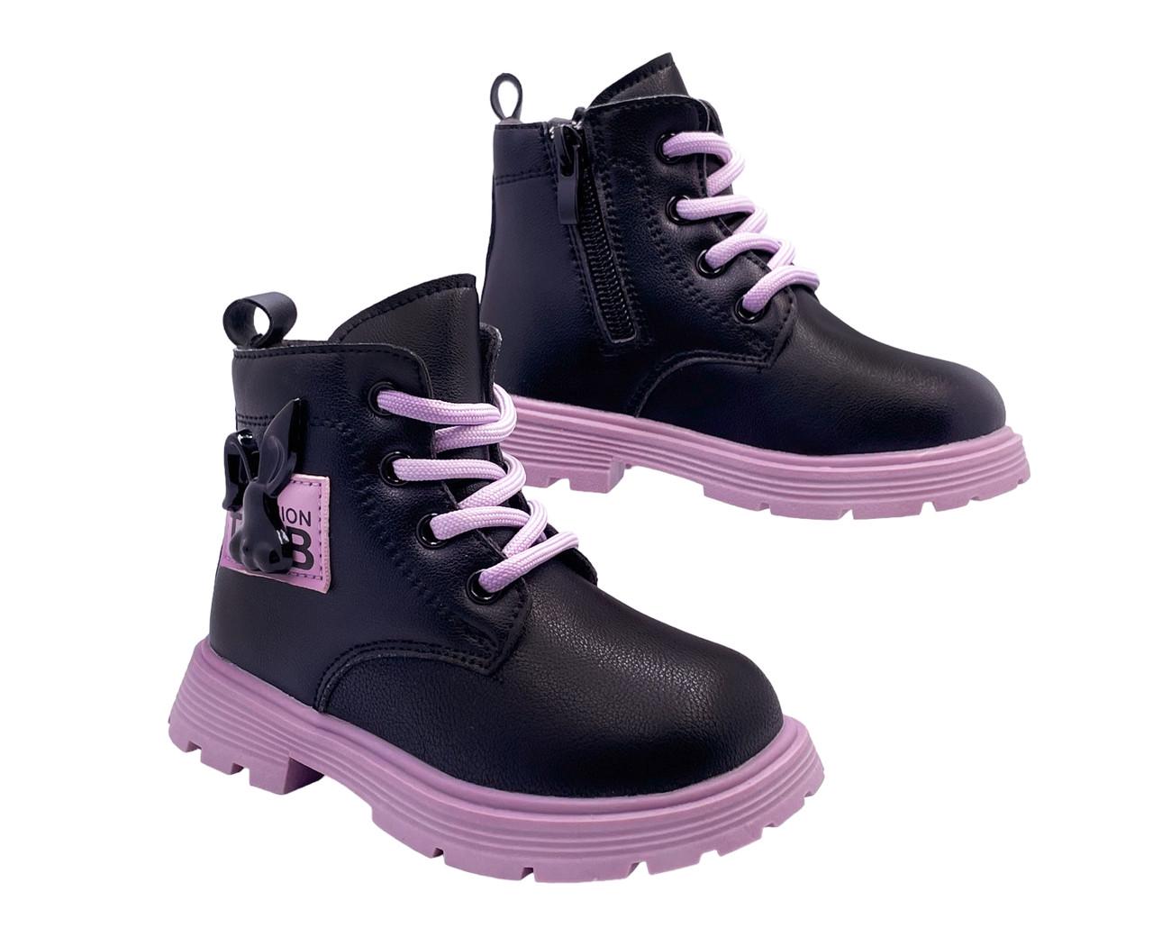 Ботинки зимние для девочек Канарейка T1531-5/24 р. 24 Черный - фото 3 Ботинки зимние для девочек Канарейка T1531-5/24 р. 24 Черный - фото 3