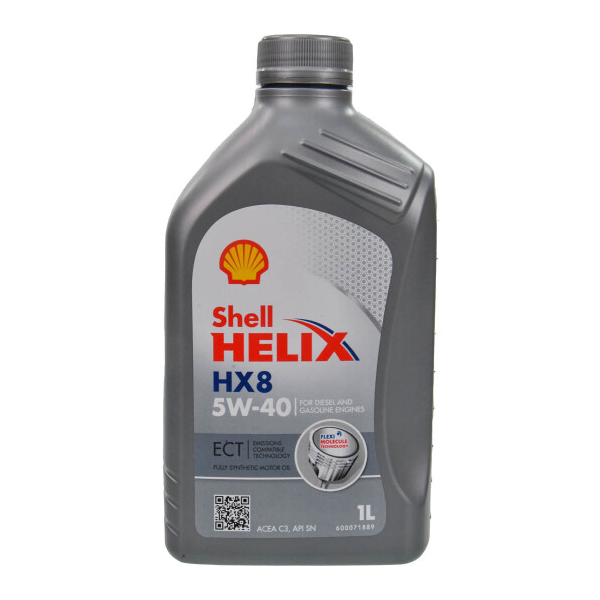 Моторное масло SHELL Helix HX8 ECT C3 5W-40 1 л (550047772)