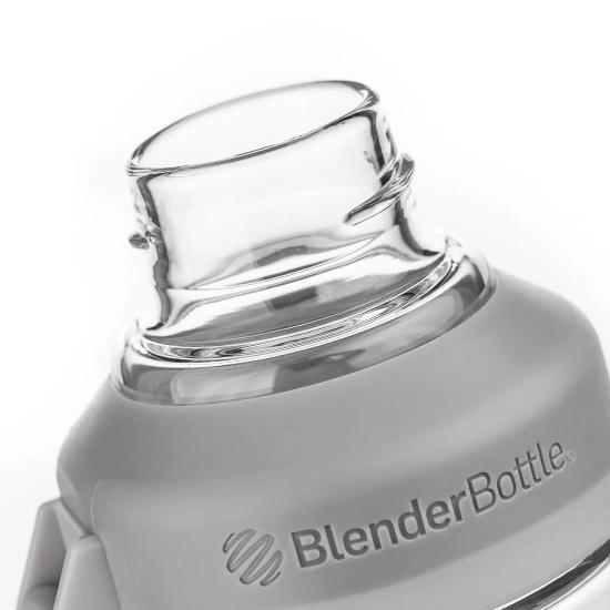 Пляшка-шейкер BlenderBottle Mantra Plum Grey 600 мл (Mantra_20oz_Grey_best191) - фото 4