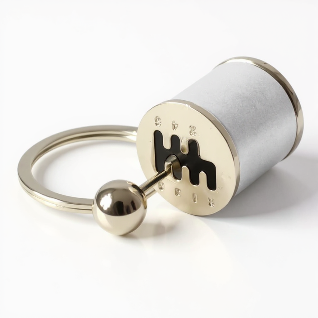 Брелок для ключей Коробка передач Серебристый (99_3_0_3C) - фото 1 Брелок для ключей Коробка передач Серебристый (99_3_0_3C) - фото 1