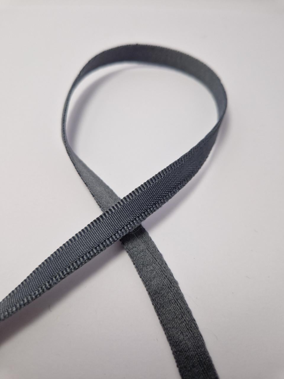 Стрічка тунельна 1 см Сірий (1857271460) Стрічка тунельна 1 см Сірий (1857271460)