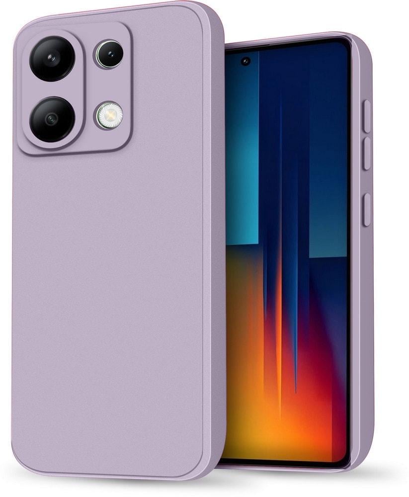 Силиконовый чехол HardCorner Xiaomi Poco M6 Pro (с микрофиброй) Lilac (35431-3B)