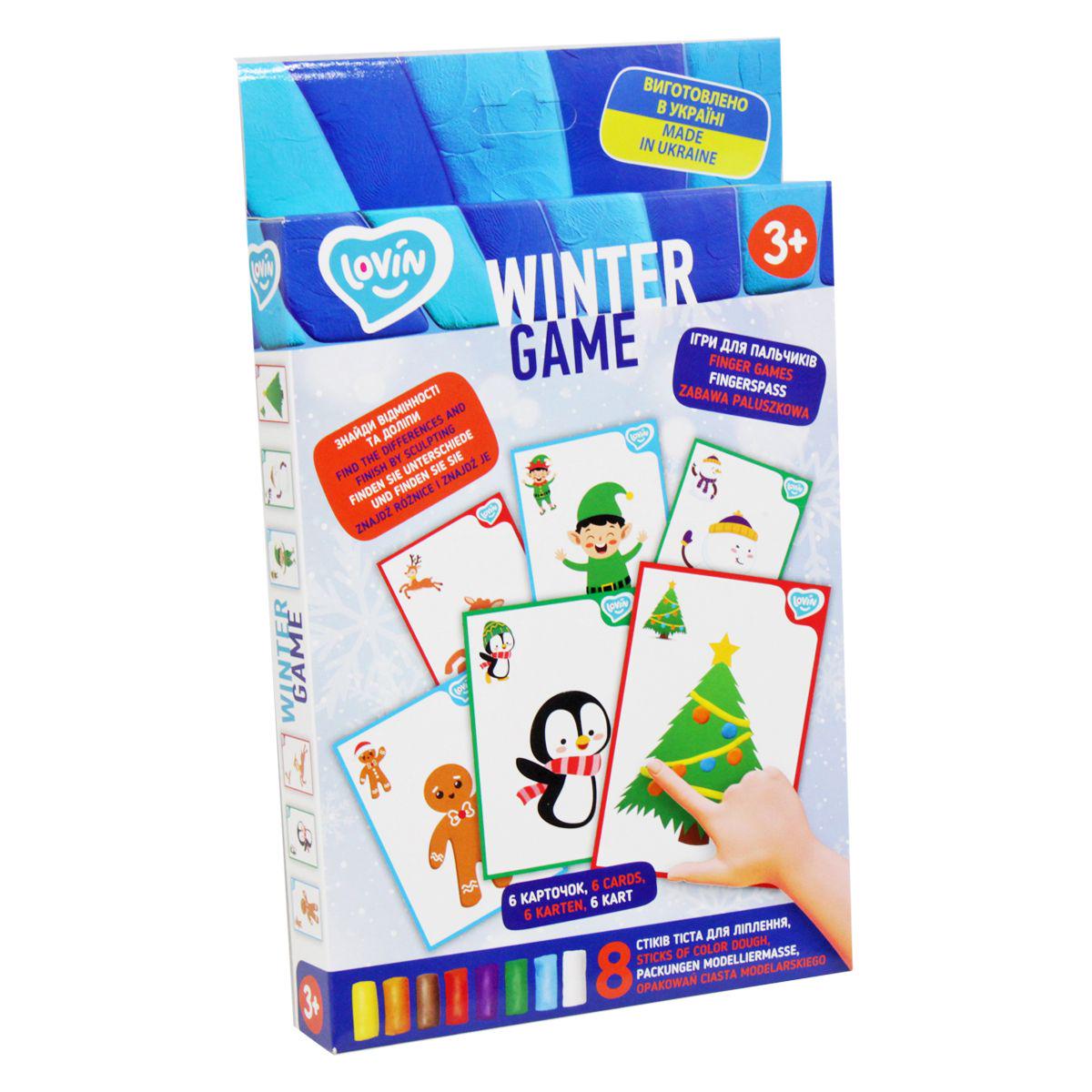 Набор для лепки с тестом Winter Game (227316)