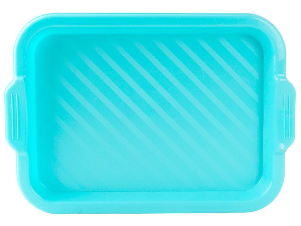 Поднос 38х28 см Бирюзовый (MCS-13380-2)