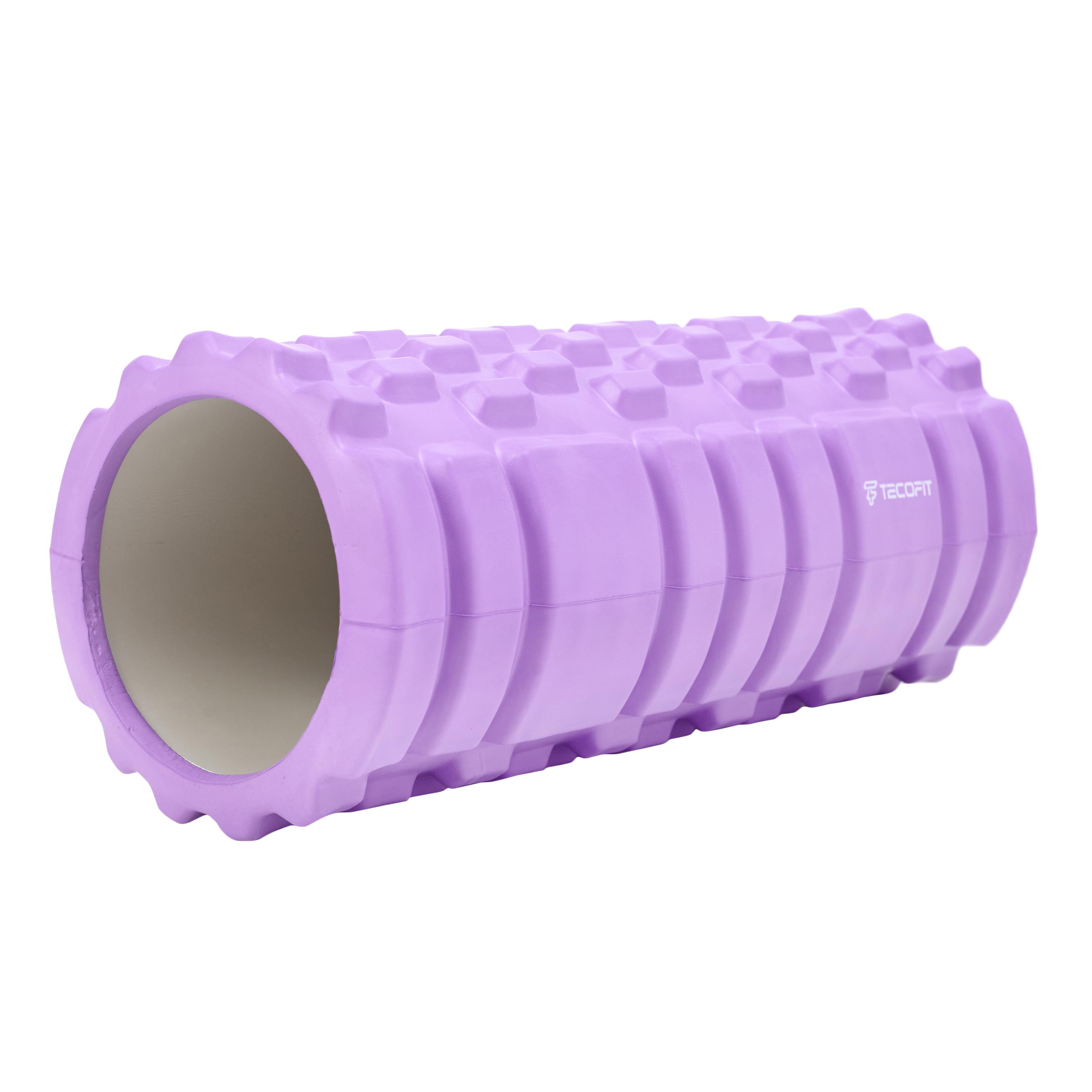 Массажный ролик TECOFIT Foam roller Фиолетовый (TOP18013781/3)