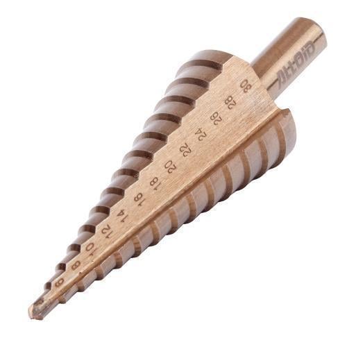 Свердло ступінчасте Alloid Pro по металу кобальтове Р6М5К5 4-30 мм - фото 3