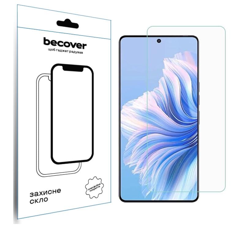 Захисне скло BeCover для Tecno Camon 20 Pro (CK7n) 3D Crystal Clear Glass (709746)