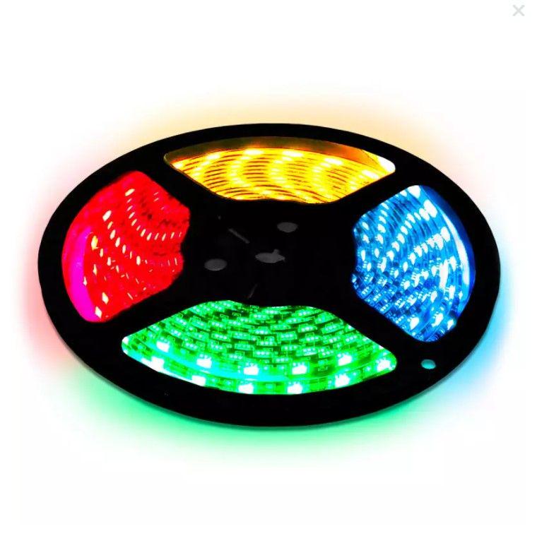 Светодиодная лента герметичная OEM ST-12-5050-60-RGB-65 14,4W 5 м (27768633)
