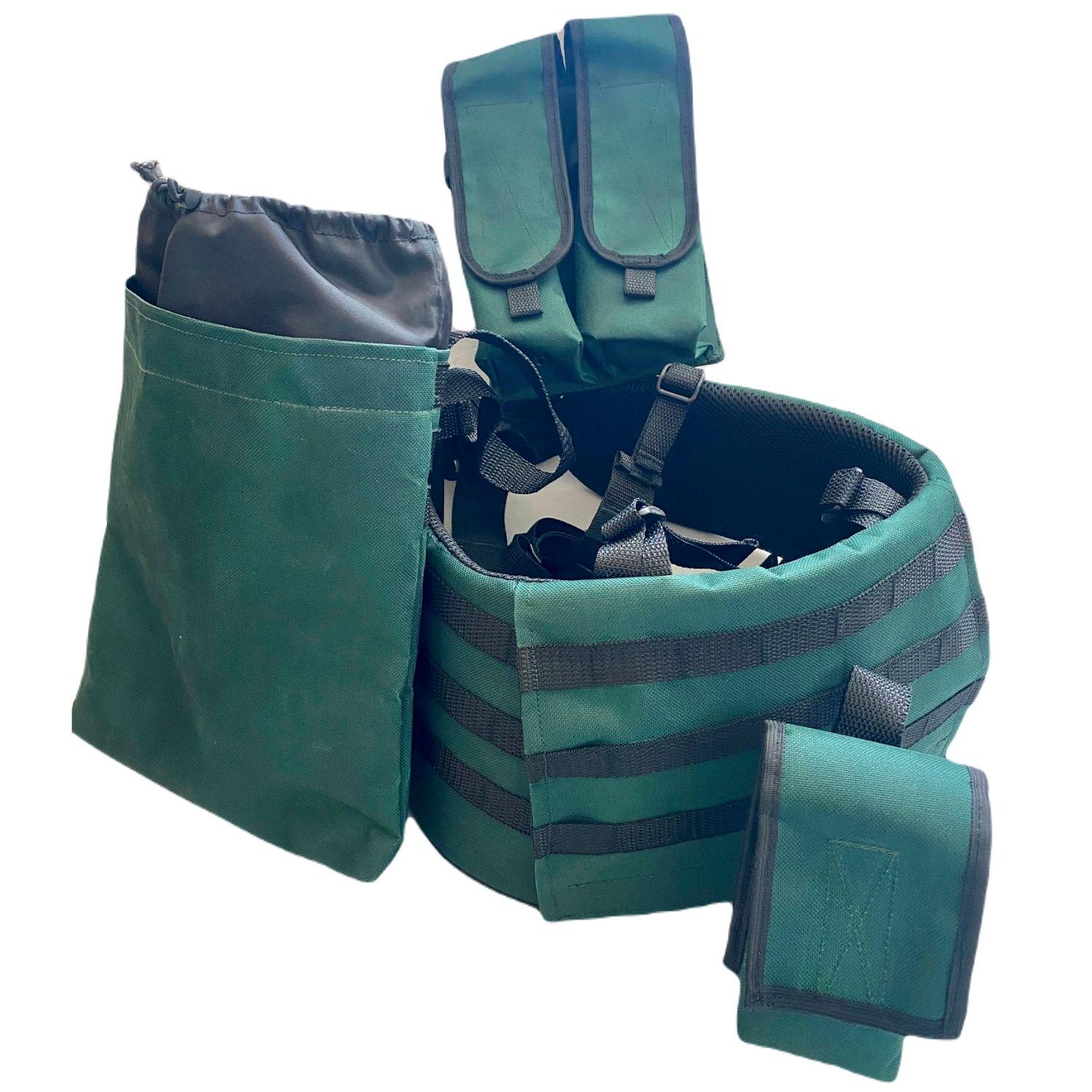 Жилет разгрузочный военный с подсумками для магазина гранат и для сброса магазина (543890904)