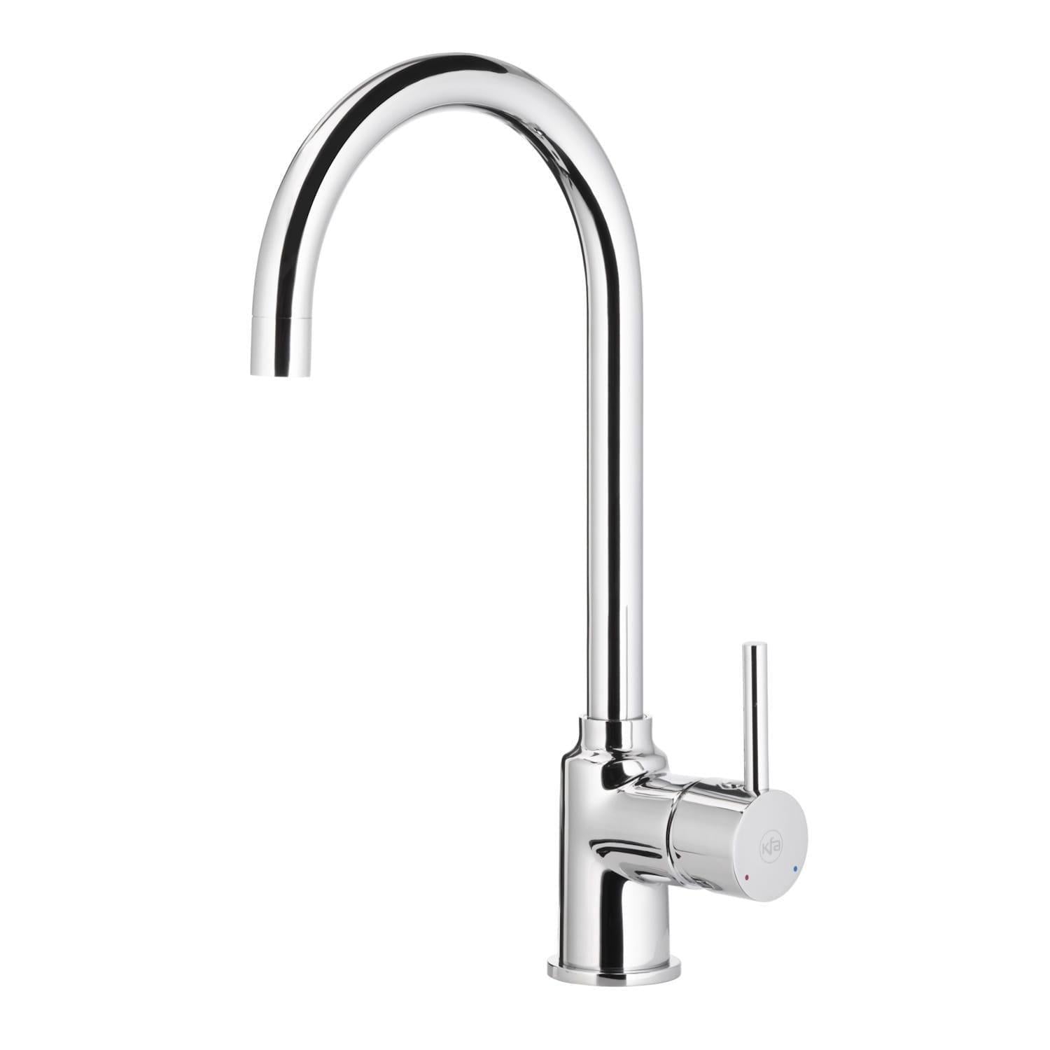 Кухонный смеситель для мойки KFA Armatura Neda однорычажный Хромированный глянцевый (5823-915-00)