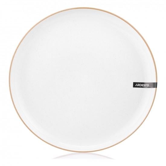 Тарелка десертная Ardesto Apulia 20,3 см Белый (AR2920AW) - фото 1
