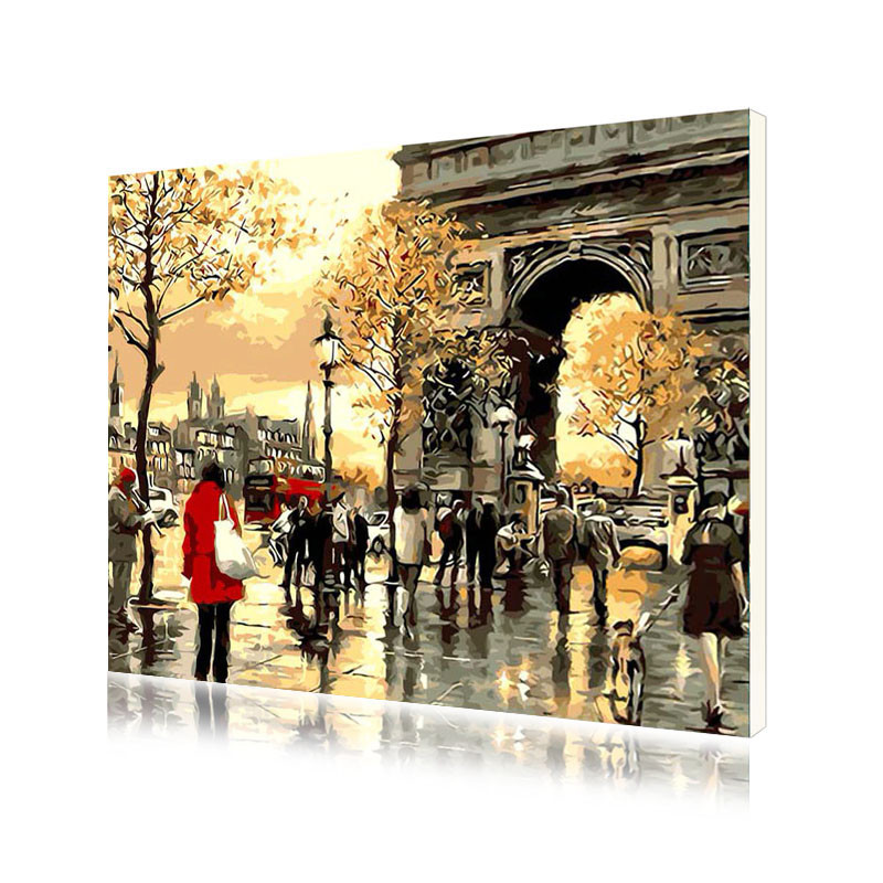 Картина за номерами Lesko E-576 Вечірній Лондон