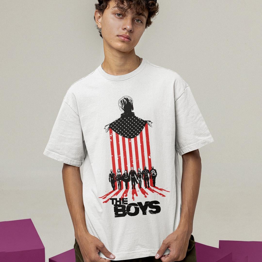 Футболка унисекс The Boys Never Meet Your Heroes 2XL Белый (0000014305)