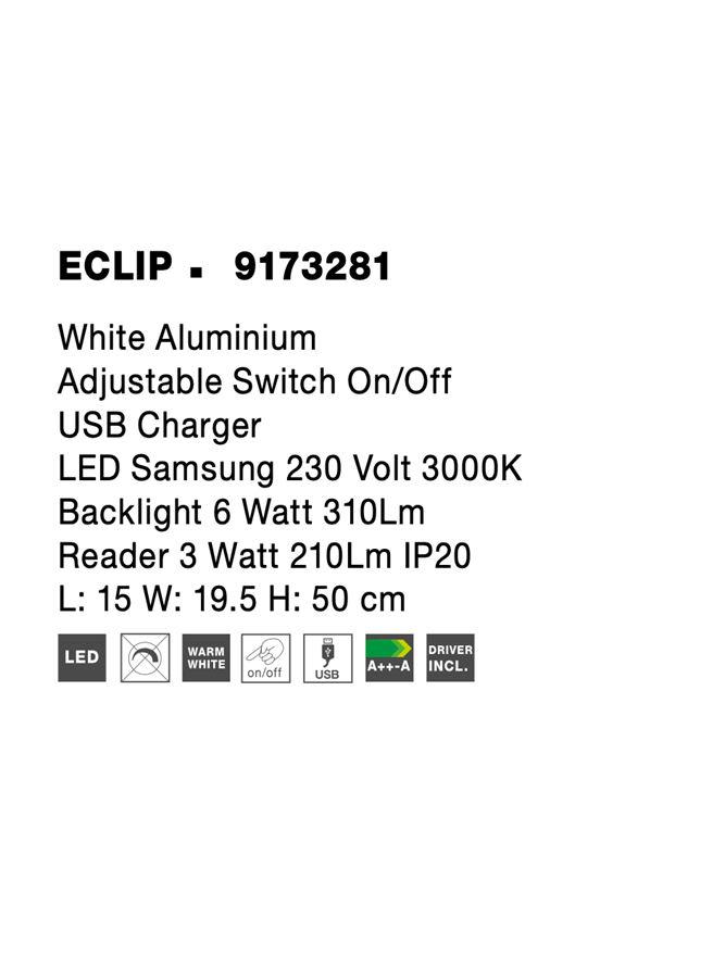 Светильник Nova Luce Eclip (9173281) - фото 7