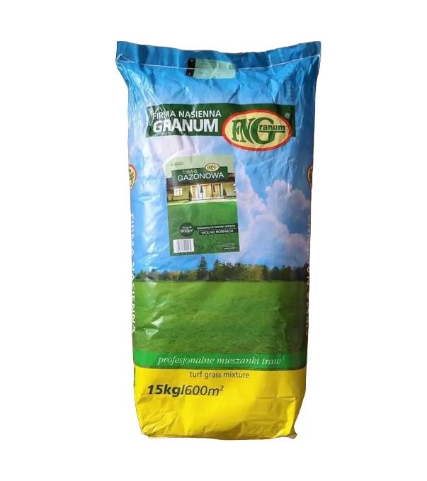 Насіння трави газонної 15 кг на 600 м2 (ПР 15кг на 600 м/2)