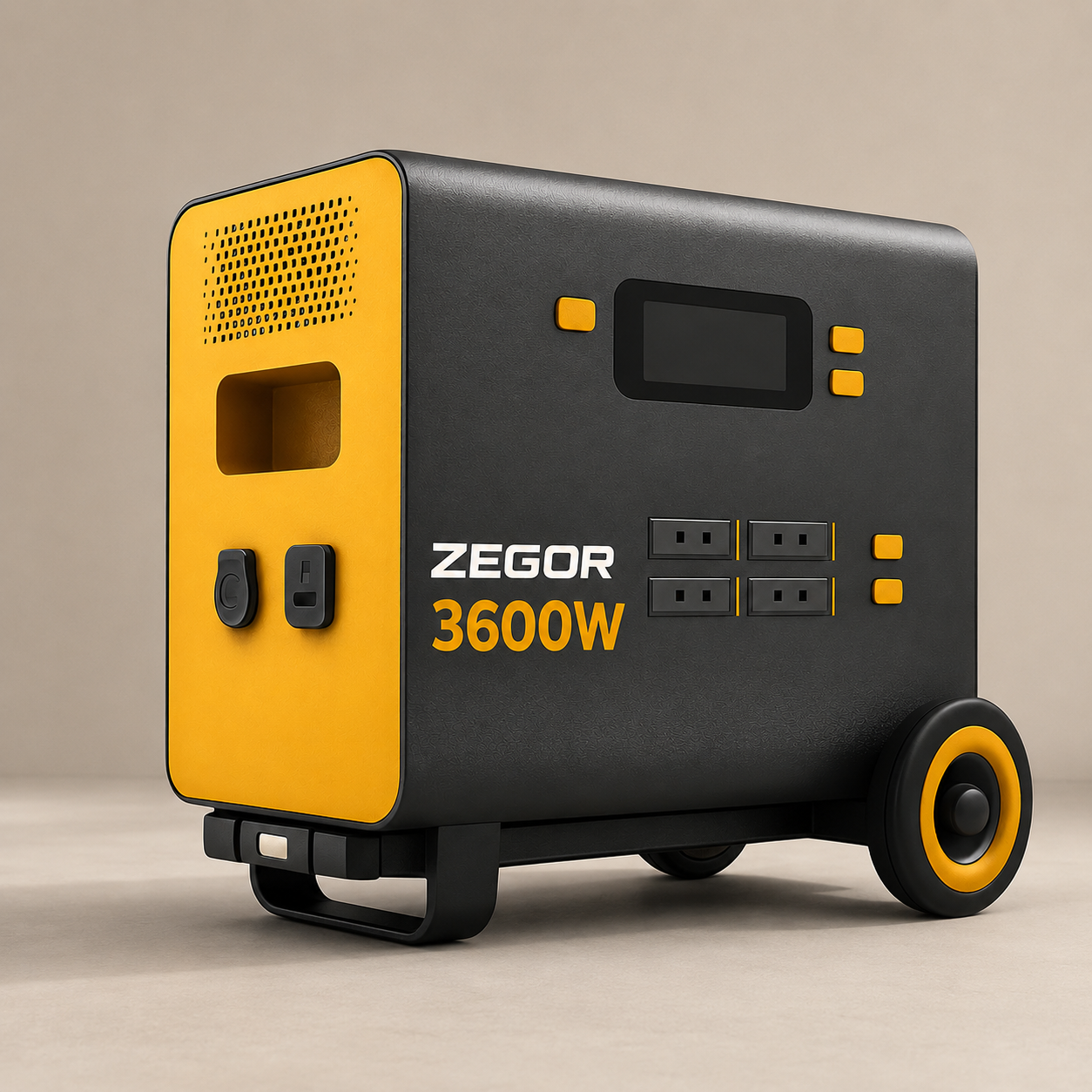 Зарядная станция портативная ZEGOR BYD LiFePO₄ YC3600 3600 Вт 76800 мАч Зарядная станция портативная ZEGOR BYD LiFePO₄ YC3600 3600 Вт 76800 мАч