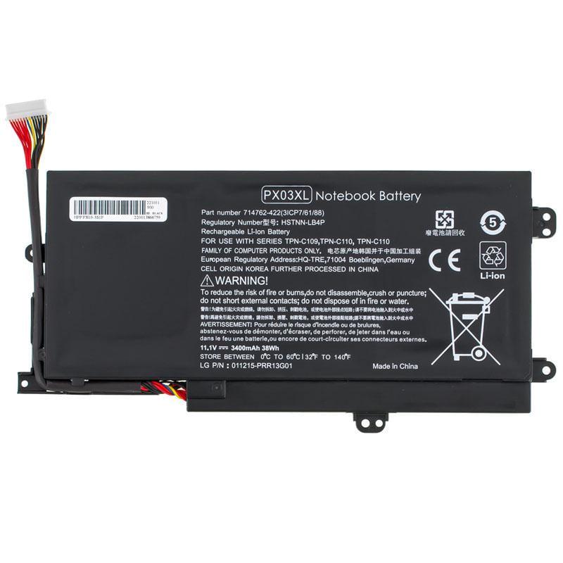 Аккумулятор для ноутбука HP Envy 14 Touchsmart M6-K002TX 3400 mAh 11,1V (120411)
